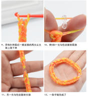 Kit De Hacer Pulseras De Loom Colores Creativos Para Niñas Juguetes De Manualidades DIY Con Cinta De Goma Regalo De Cumpleaños - details 16