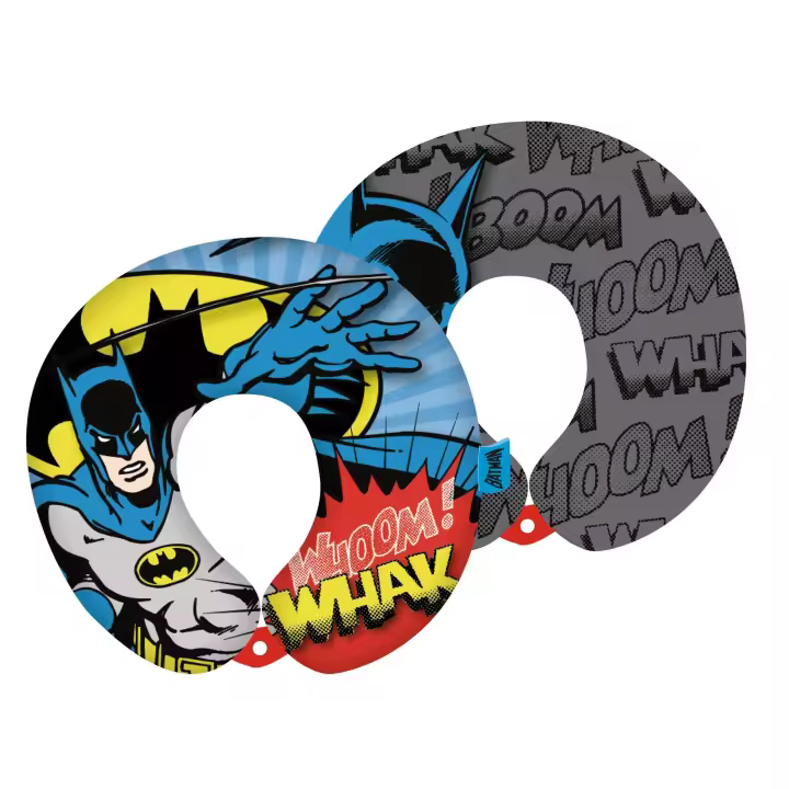 ARDITEX BT15789 Cojín para el cuello de 28x28x6cm de WARNER BROSS-Batman - 1