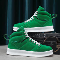 Zapatos De Hip Hop Para Hombres Sintéticos De Alta Calidad Zapatillas De Cuero Respirables Para Adolescentes Y Adultos - details 3