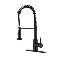 Grifos de cocina de acero inoxidable 304, rotación de 360 ​​grados, grifos de agua fría y caliente, grifos cepillados, varios estilos para elegir - details 12