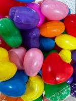 Pelotas de Piscina Infantil Multicolor Sin BPA, Forma de Corazón, Pack de 50/100/200 Unidades – Bolas de Parque para Niños y Bebés en Azul, Verde, Amarillo, Rosa, Rojo, Lila y Naranja - details 10