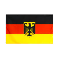 Bandera Nacional De Alemania 90x150cm Polyester Impresión Para Decoración Estilo Colgante Material Super-Textil - details 0