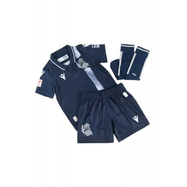 Real Sociedad KIT 2ª EQUIPACIÓN 23/24 para Niño - 1