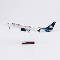 Juguete De Avión Diecast ZOCO B737 De Mexico Airlines Para Niños Con Ruedas Y Carrocería De Resina Regalo Coleccionable Para Adolescentes Y Adultos - details 3
