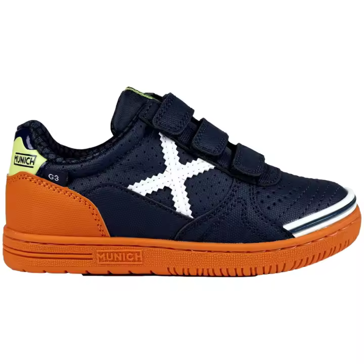 Zapatillas marca Munich modelo 1514421 para kids en color azul - 1
