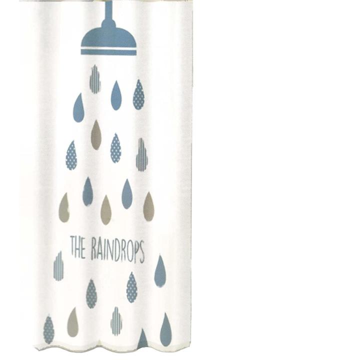 NQT Cortina de Ducha/Baño Impermeable Antimoho EVA Resistente Incluye 12 Ganchos Multi Tamaño Y Diseño