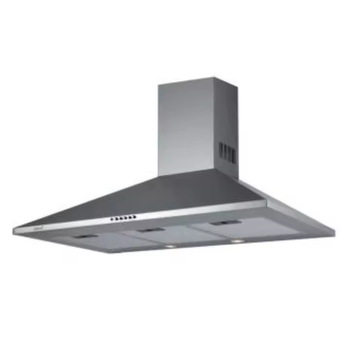 Campana Decorativa Piramidal CATA OMEGA 600 X 60cm 645m³/h Clase C Inox  | 58dB, Niveles Extracción 3 - 1