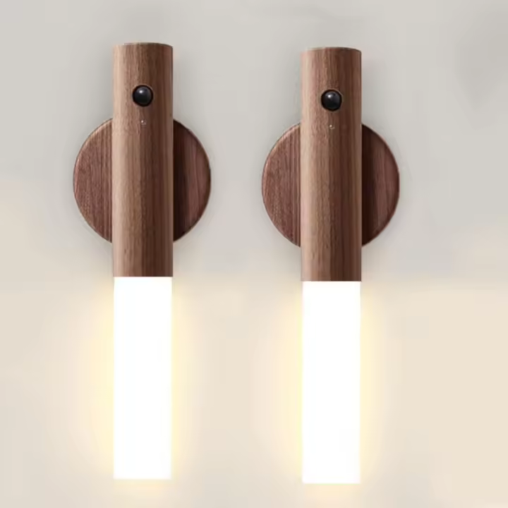 Lámpara De Sución Magnética Inteligente LED Luz Nocturna Recargable Para Pasillo De Escalera Y Dormitorio Con Sensor De Movimiento Humano - 1