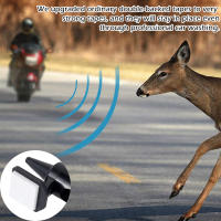 4pcs Silbato De Advertencia De Ciervos Dispositivo De Alerta De Colisión Con Fauna Silvestre Accesorios Para Coche Mini Repelente De Ciervos - details 4