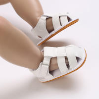 Zapatos Para Bebé Recién Nacidos 0-18M Primera Etapa De Caminar Verano PU Suave Caucho Antideslizante Sandalias Para Niños Y Niñas - details 10