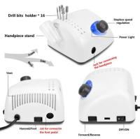 Taladro De Uñas Eléctrico 65W 45000 RPM Máquina De Corte Para Manicura Y Pintura De Uñas Con Accesorios De Archivo Y Pulido - details 3