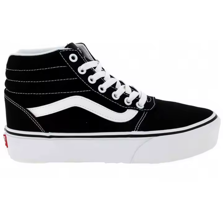 Calzado Vans modelo Wm Ward Hi Platform en color Negro - 1