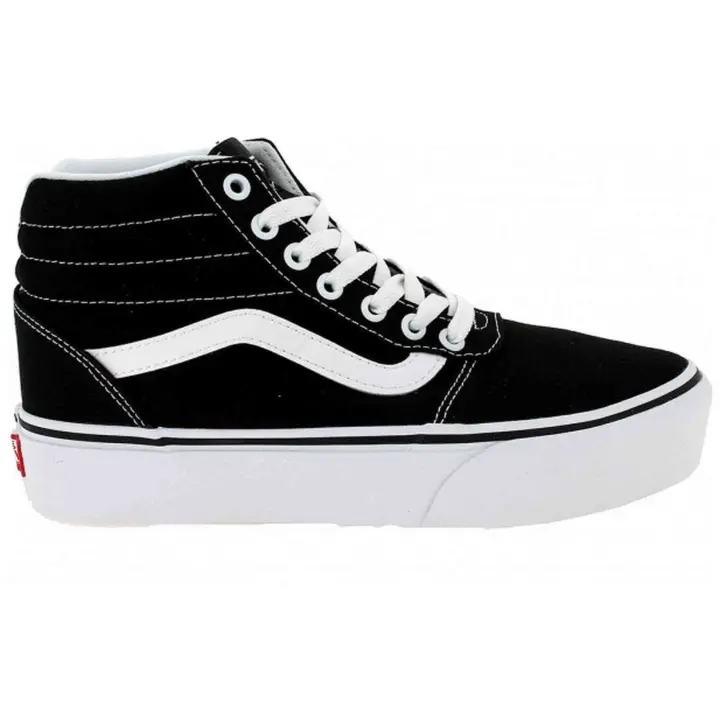 Calzado Vans modelo Wm Ward Hi Platform en color Negro - 1