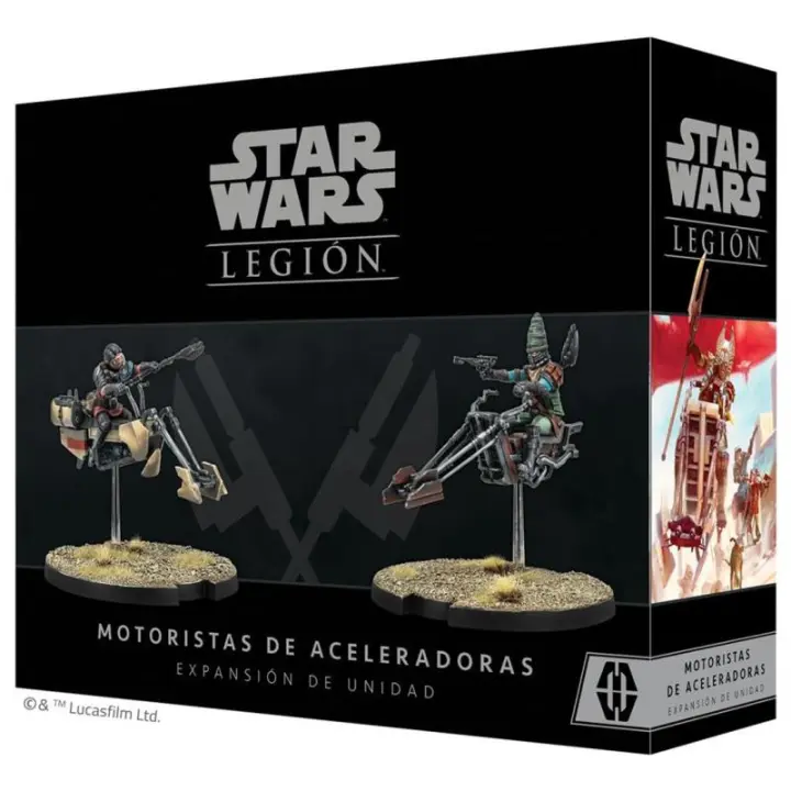 Saló Nova Imatge - Juego de Mesa Star Wars Legion: Motoristas de Aceleradoras PEGI 14 - 1