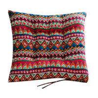 Almohadilla Suave De Cojín Para Sofa Silla De Jardín Patio Casa Oficina Estilo Pastoral Removible Y Lavable Cuadrado - details 8