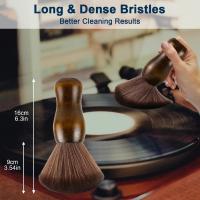 Cepillo De Limpieza Para Discos De Vinilo Anti-estático Limpiador De Polvo Para Álbumes LP CD Cartridge/Teclado/Lente De Cámara - details 1