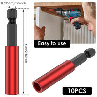 Soporte Magnético Para Destornillador Con Extensión Y Cambio Rápido 1/4 Pulgada Rosca Hexagonal Soporte Para Punta De Destornillador Sin Mango - details 5