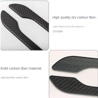 Cubierta De Manija De Puerta Para Tesla Model Y 3 /3+ Highland 2017-2025 Accesorios De Fibra De Carbono Real Kit De Adornos Exteriores Para Coche - details 5