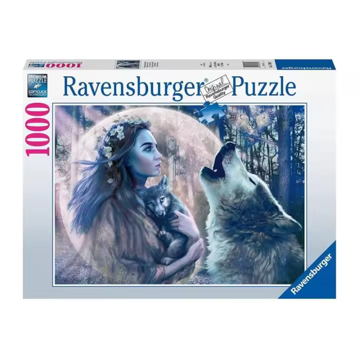 NOCHE DE LUNA LLENA PUZZLE 1000 PIEZAS DE RAVENSBURGER - 1