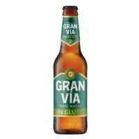 12 Botellas de Cervezas Gran Vía SIN GLUTEN 100% Malta - details 1