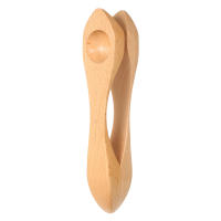 Cuchara Musical De Madera Instrumento De Percusión Folclórica Tradicional Regalo Para Adultos Y Niños Tamaño 212*45*40mm - details 9