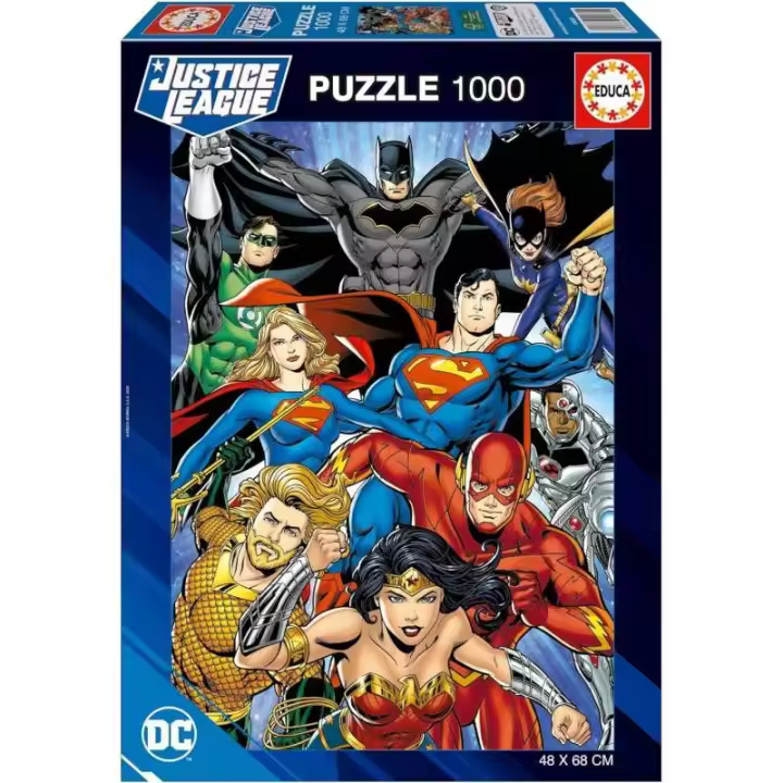 PUZLE 1000 PIEZAS DE JUSTICE LEAGUE DC COMIC - 1