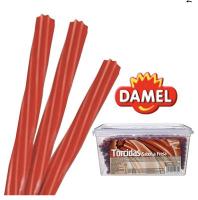 Regaliz Fresa Damel - Torcidas de Fresa Damel - Caja 200 Regalices de Fresa - details 0