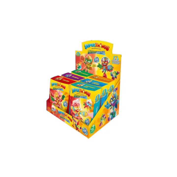 Kazoom Kids con 1 SuperThings y 1 Accesorio de Combate,Serie 12 Mutant Battle - Muñeco Aleatorio (Variante 1 UNIDAD) - 1