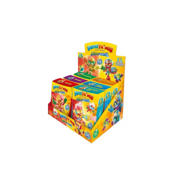 Kazoom Kids con 1 SuperThings y 1 Accesorio de Combate,Serie 12 Mutant Battle - Muñeco Aleatorio (Variante 1 UNIDAD) - 1