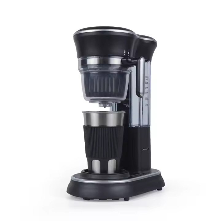 Cafetera Capri con molinillo - Sistema por goteo - Vaso de acero inoxidable con tapa - 600 W  PRIXTON - 1