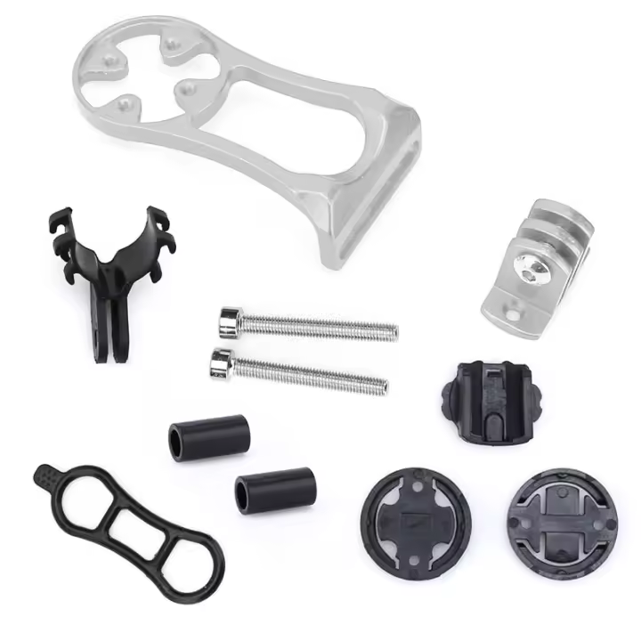 Soporte De Montaje Para Computadora De Bicicleta Compatible Con Garmin Edge Bryton Rider CatEye Bracket Montura De Manillar - 1