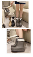 Botas De Lluvia Para Mujer Antideslizantes Impermeables Con Banda Elástica Para Senderismo Al Aire Libre Y Camping En Días De Lluvia - details 8