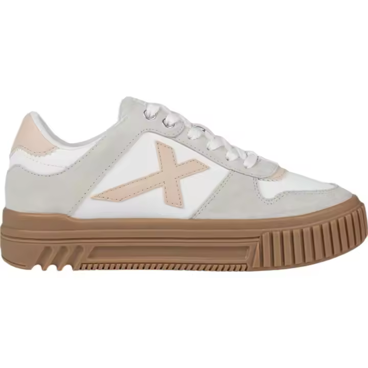 Zapatillas Munich Mina 04 Beige Caramelo 4170004 Mujer Casual Sneakers - 1