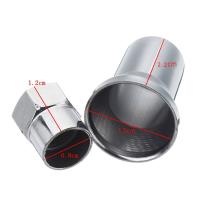 Juego De 12 Tapas De Válvula De Rueda Para Coche Con Codo Cubierta Plástica Plateada Accesorios Exteriores De Neumáticos Y Ruedas Cromados - details 1