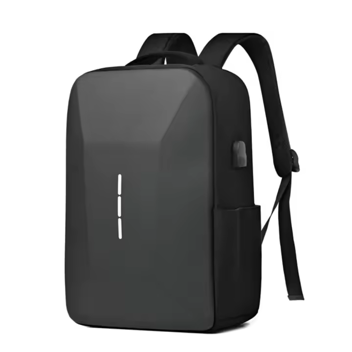 Mochila de viaje para hombre, Bolsa Escolar con puerto de carga USB, gran capacidad, 16 pulgadas, resistente al agua, a la moda - 1