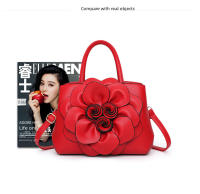 Bolso De Hombro Floral De Cuero PU Estilo Europeo Y Americano Nueva Moda 2024 Bolso Portátil Lindo Al Mejor Precio - details 7