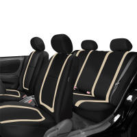 Cubiertas De Asiento De Coche Universal De Poliéster Tejido Transpirable Lavable Adecuado Para Coche Camión Van Suv Accesorios De Interior Para Coche - details 14