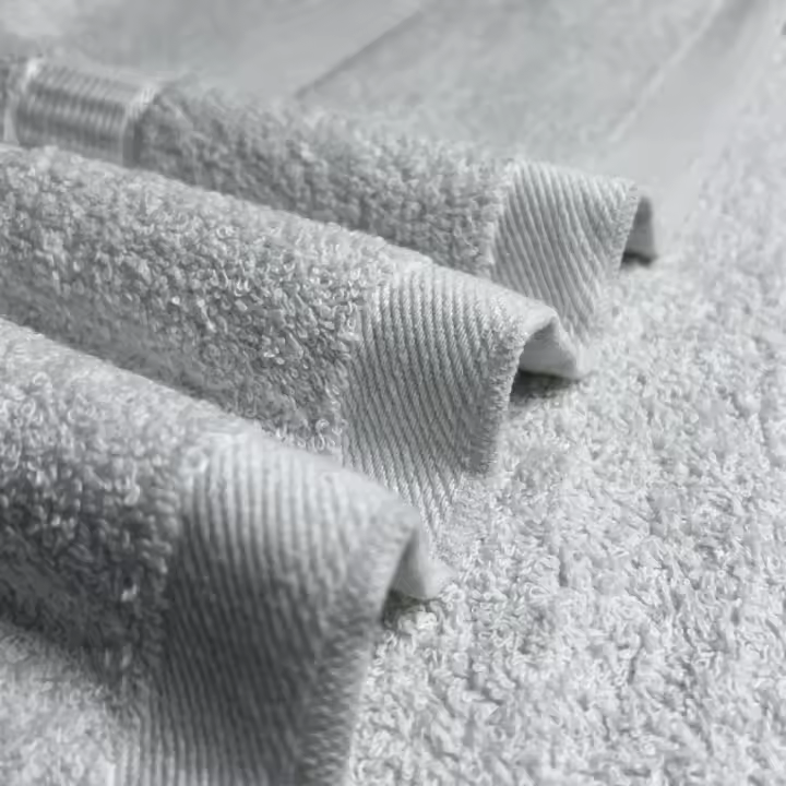 Toallas de Ducha Toallas 100% Algodon Toallas Baño Ducha Gimnasio Towels Extra Suaves Muy Absorbente y Secado Rápido Lavabo (50x100cm)x2 - 1