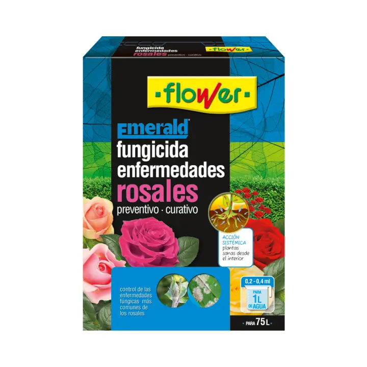 FLOWER ENFERMEDADES DE LOS ROSALES PREVENCIÓN+CURACIÓN 10 ML - 1