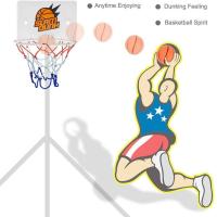 Anillo De Baloncesto Interior Para Niños Y Niñas Con 2 Bolas Juguetes Deportivos Tablero De Retroiluminación Para Puerta Y Habitación Con Ventosas - details 6