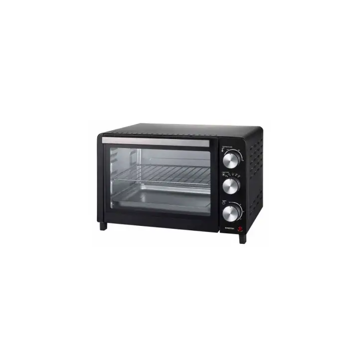 Horno Sobremesa Infiniton Electronics HSM-12N18 - 18L - Negro - Control de Temperatura - Temporizador 60 Min - Bandeja de Aluminio y Rejilla Cromada -  Muebles y Electrodomesticos Contreras - 1