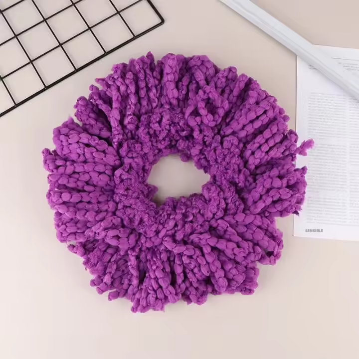 Cabeza De Mopa Mágica De Microfibra Y Algodón Grueso 360 Grados Universal Reemplazo Para Cabezal De Mopa Espinado Herramientas De Limpieza Doméstica 16cm - 1