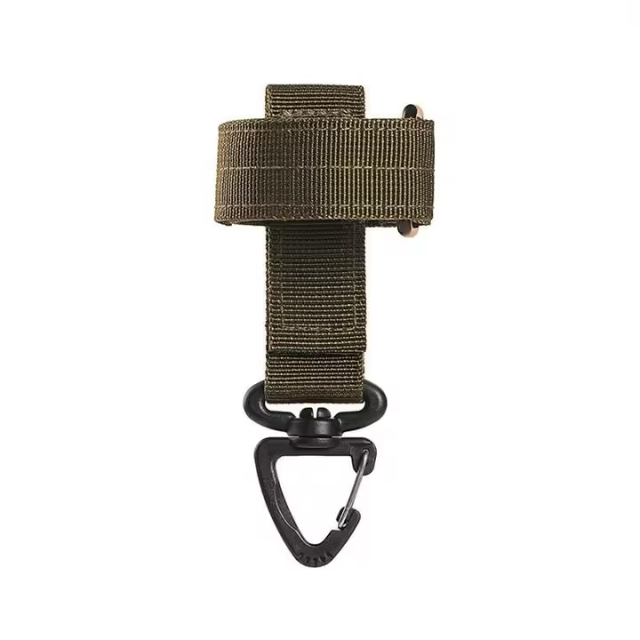 Llavero Táctico Exterior Con Funda De Enredadera Y Porta Llaveros De Cinturón Herramienta Militar De Nylon Con Gancho Para Guantes Y Cordones - 1