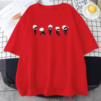 Camiseta De Algodón Para Hombre Estampado De Anime Japonés Gojo Con Estilo Callejero Hip Hop Casual Oversized Manga Corta - details 13