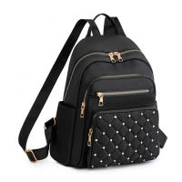 Mochila De Moda Para Mujer De Alta Calidad En Nylon Gran Tamaño Para Viajes Escolares Bolsa De Hombro Para Chicas Adolescentes - details 14