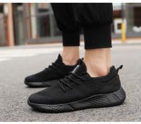 Zapatos De Correr Para Hombre Transpirables Antiguo Y Antiolor Zapatillas De Correr Con Cordones Casual Para Adultos - details 19