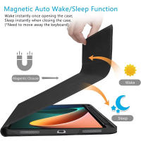 Funda Para Tableta Xiaomi Pad 5 6 7 pro 2024 11.2" Redmi Pad SE pro 12.1 11 8.7 Con Porta Y Protector Anti-Polvo Y Impermeable - details 1