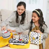 Nueva Manga De Anime Snoopy Lujosa Bolsa De Viaje De 4 Piezas Para Maleta Organizador De Ropa Regalo Para Jóvenes De 14 Años Y Más - details 1