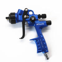Pistola De Pintura Ntools Edición Limitada Azul LVLP Con Boquilla De 1.3mm Y Tanque Para Coche Diseño Nuevo Pistola De Aire Sprayer - details 4