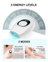 Epilador Láser Para Mujeres 999999 IPL Depilador Flash Permanente LCD Para Bikini Cuerpo Axila Sin Dolor - details 10